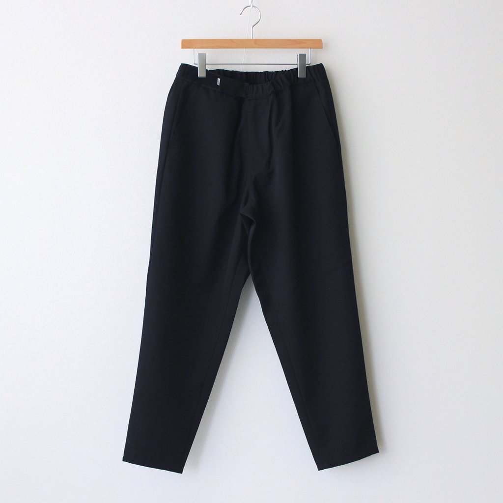 SELVAGE WOOL CHEF PANTS #BLACK [GM213-40106B] _ Graphpaper