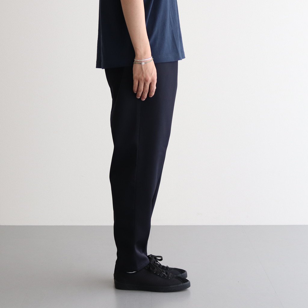Graphpaper / SELVAGE WOOL CHEF PANTS NAVY