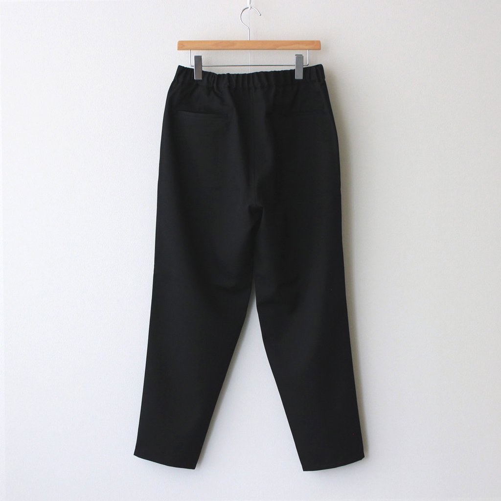 SELVAGE WOOL CHEF PANTS #BLACK [GM213-40106B] _ Graphpaper