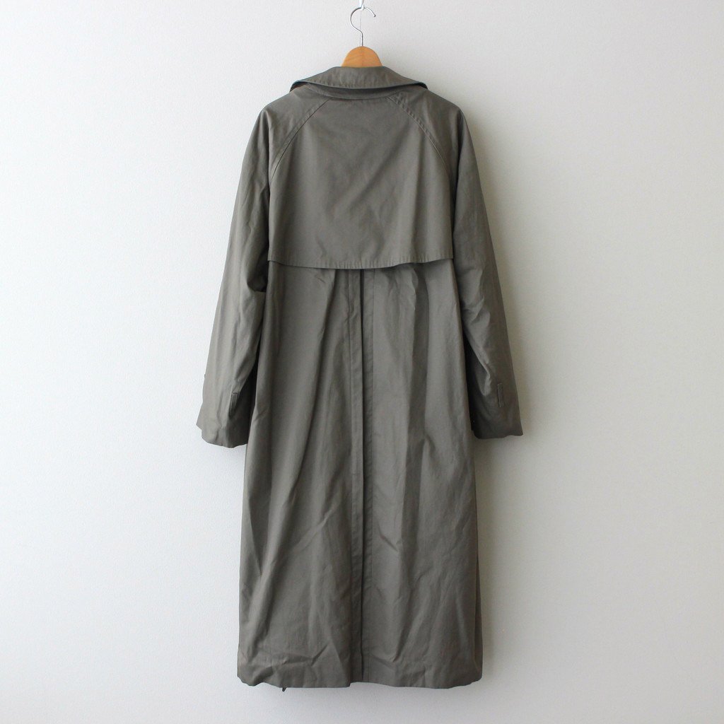 REVERSIBLE TRENCH COAT #SAGE GREEN [YK21AW0142C] _ YOKE | ヨーク