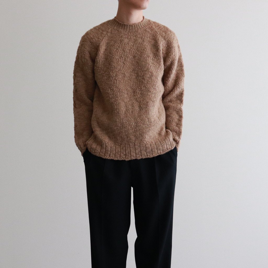 AURALEE オーラリー 2021aw WOOL SLUB KNIT WHT - ニット/セーター