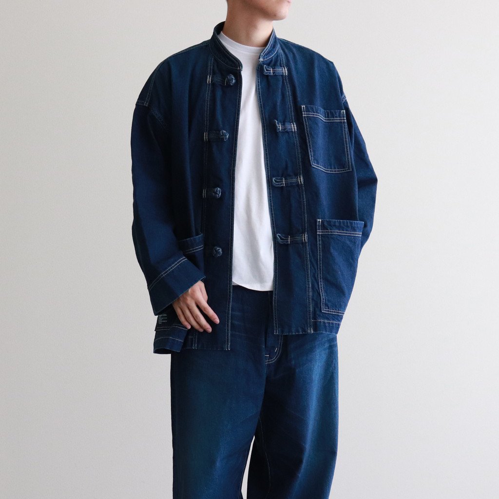 Fresh Service DENIM KUNG-FU COVERALL デニムカンフーカバーオール ...