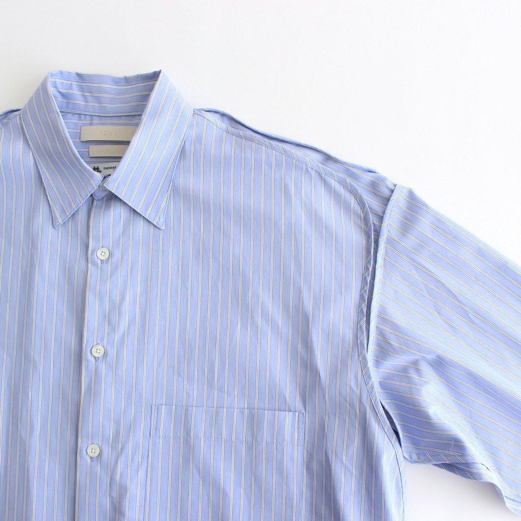 yoke/ヨーク THOMAS MASON STRIPED SHIRT - トップス