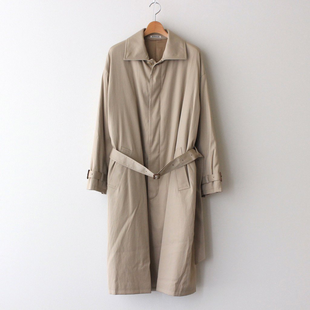 購入激安商品 AURALEE CHAMBRAY BIG SOUTIEN COAT | www.takalamtech.com