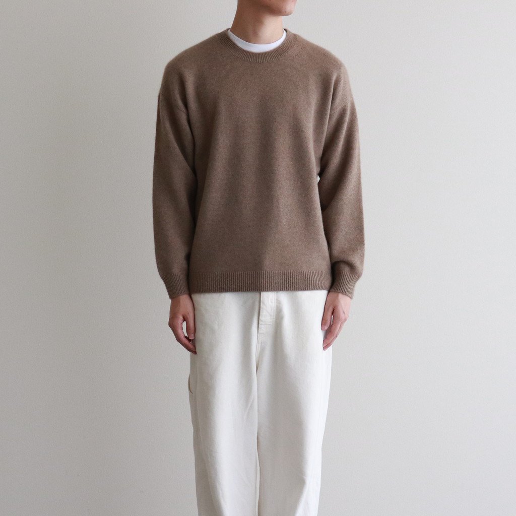 季節のおすすめ商品 AURALEE BABY CASHMERE KNIT P O サイズ4