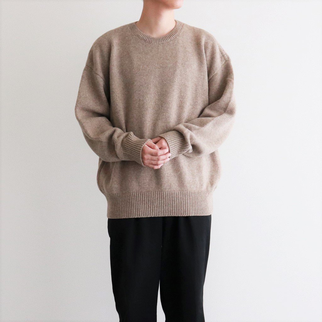 STEIN CREW NECK KNIT LSクルーネックニット - www.xtreme.aero