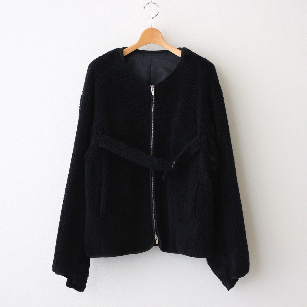 COMBINED SLEEVE BOA JACKET #BLACK [ST.286] _ stein | シュタイン