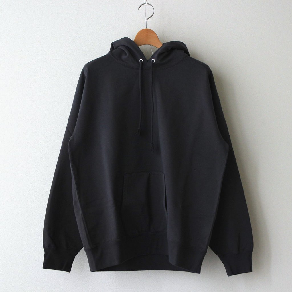 AURALEE GRADATION DYED SWEAT P/O PARKA-