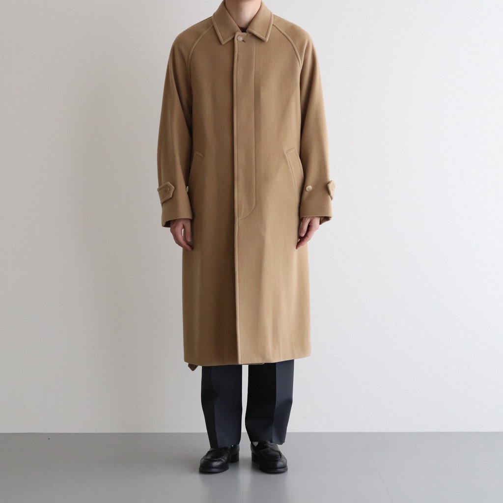 AURALEE カシミヤウールMOSSERSOUTIEN COLLAR COAT - greatriverarts.com