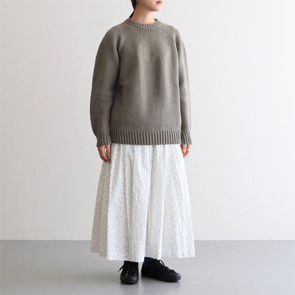 LENO / HAND KNITTED SWEATER SAND BEIGE