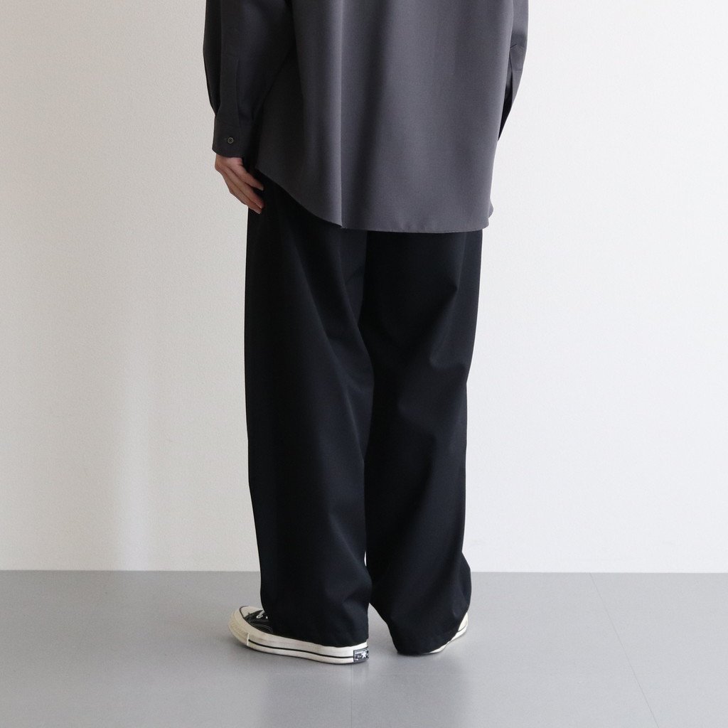 VIST WOOL TRACK PANTS #BLACK [GM214-40010] _ Graphpaper | グラフ