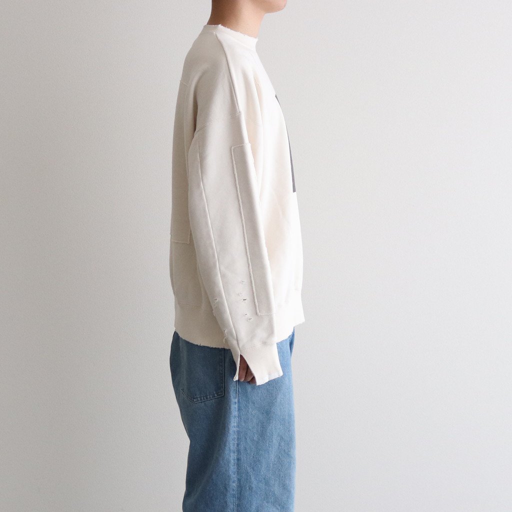 stein / OVERSIZED REBUILD SWEAT LS OFF