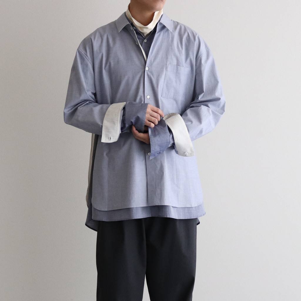stein oversized 4layered shirt 新品未使用タグ付き | nate-hospital.com