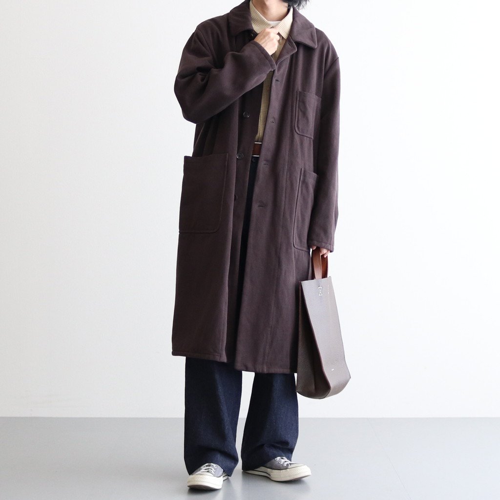 YAECA WRITE ヤエカ ライト 175208 OVER COAT コットン オーバーコート