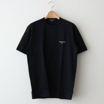 綿天竺ロゴプリントTシャツ #BLACK [HI-T009-051] _ COMME des GARCONS HOMME | コム デ ギャルソン オム