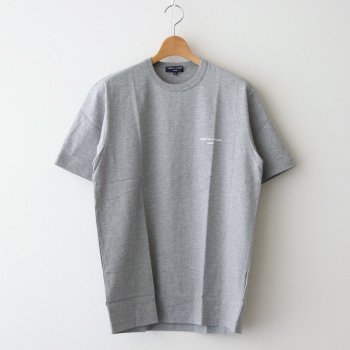 綿天竺ロゴプリントTシャツ #TOP GRAY [HI-T009-051] _ COMME des GARCONS HOMME | コム デ ギャルソン オム