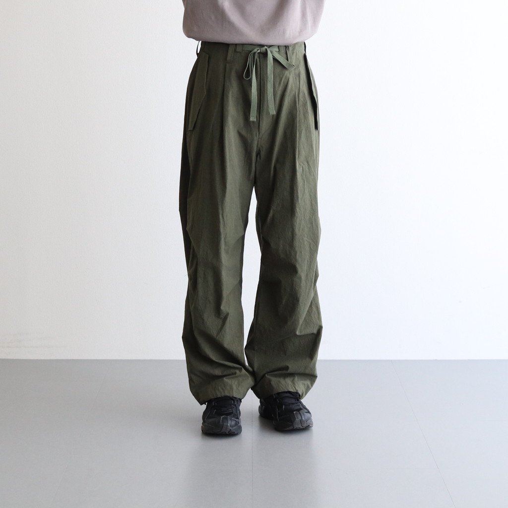 stein / MILITARY OVER TROUSERS / 2022SS-
