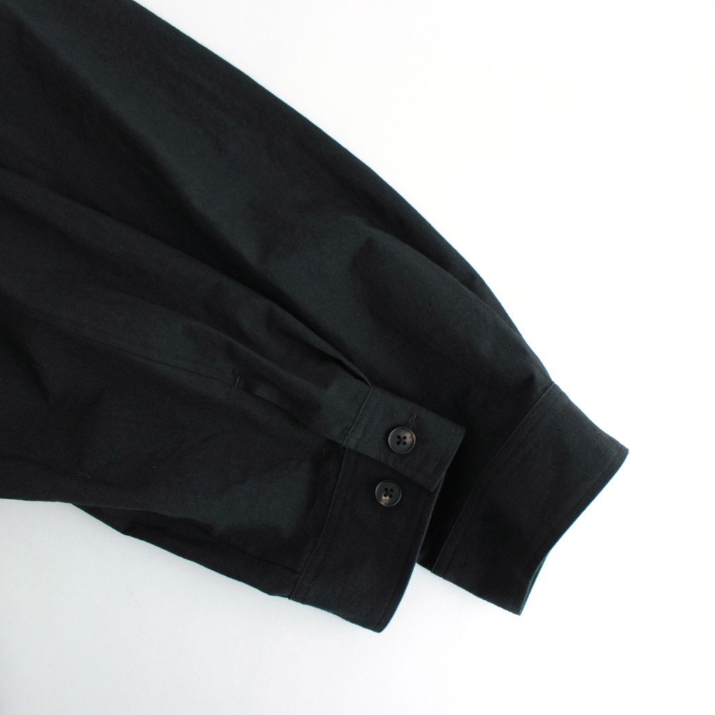 stein / OVERSIZED MILITARY SHIRT BLACK