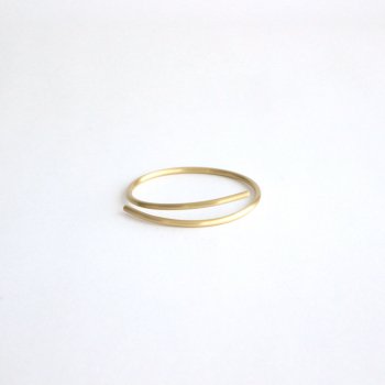 ROUND WIRE BANGLE _ SINGLE #BRASS [1101a_s] _ _Fot | フォート