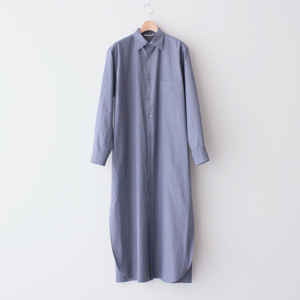 AURALEE Washed Finx Twill One Piece ロングワンピース | red-village.com