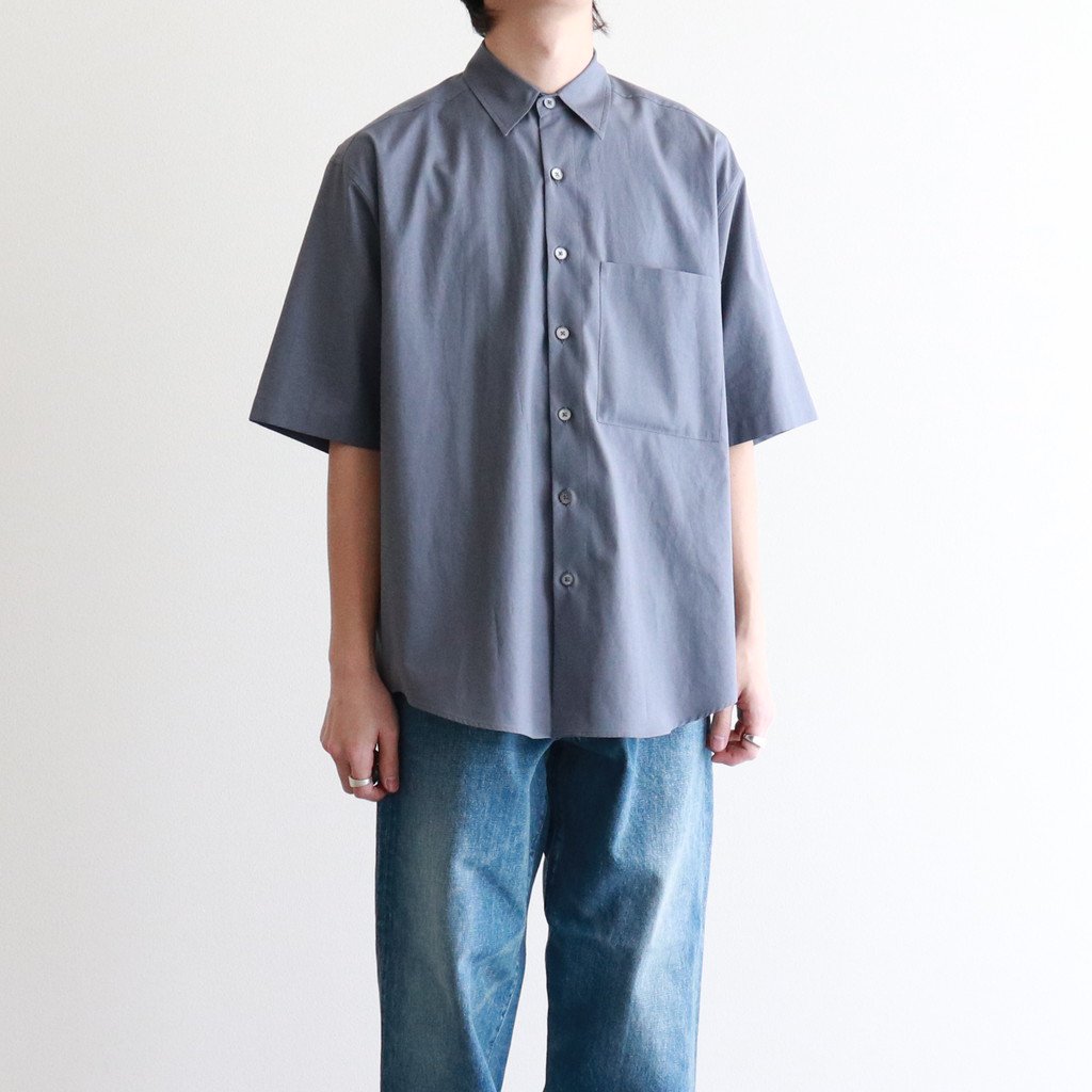 新品】AURALEE 22SS HALF SLEEVED SHIRTS / 3 | clinvida.com.br