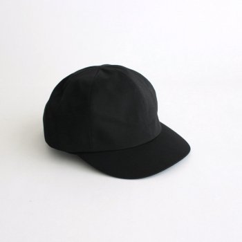 VENTILE LITTLE BRIM CAP #BLACK [NO.20766] _ COMESANDGOES | カムズアンドゴーズ