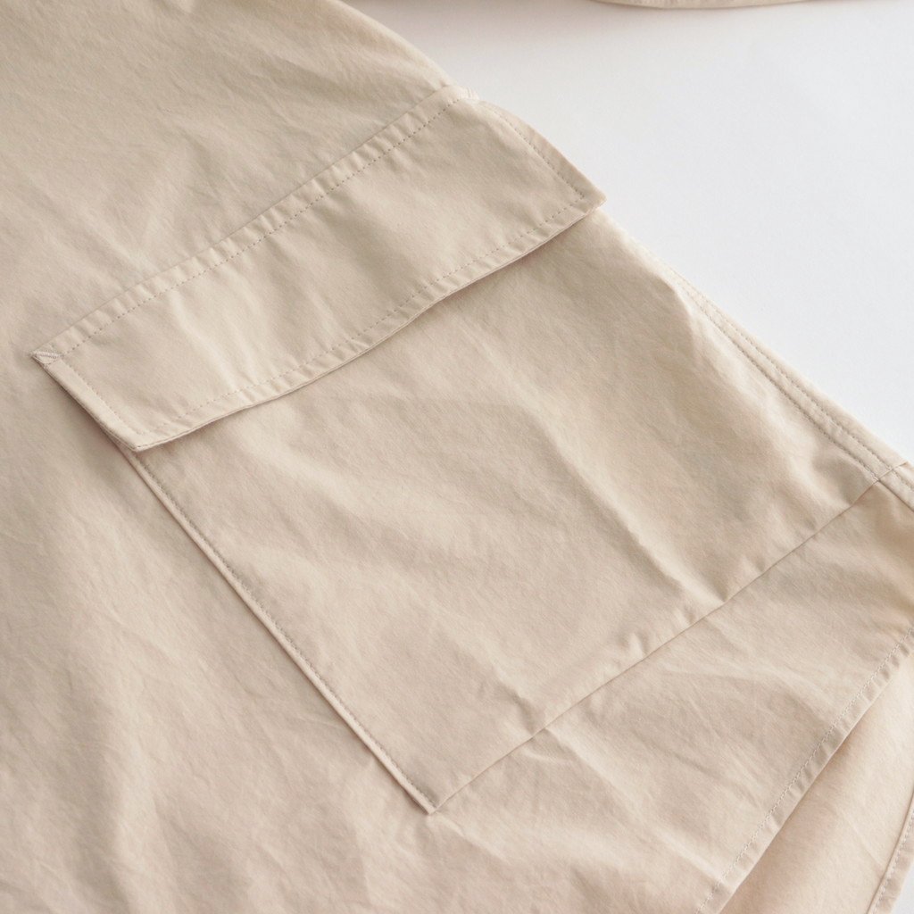 Sillage / RYO KOIZUMI BIG POCKET OVERSHIRT CREAM