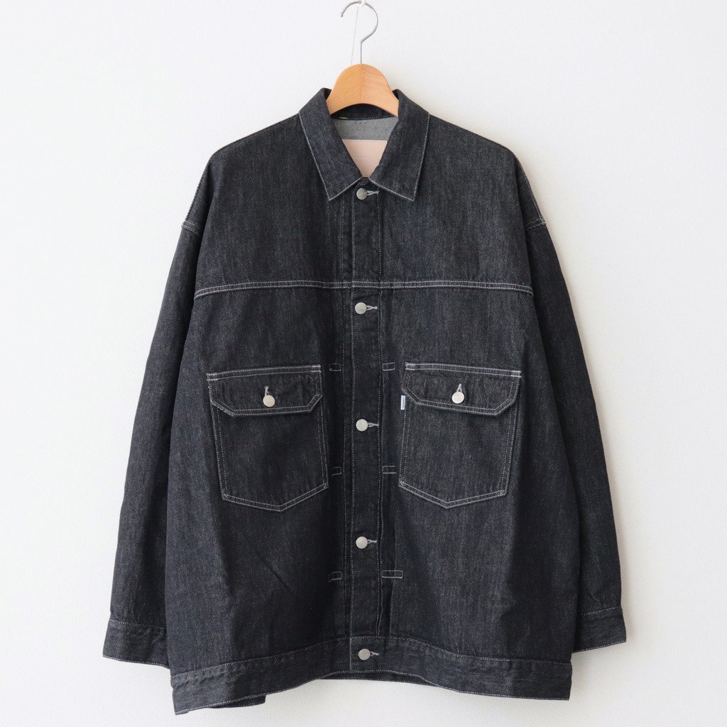 Graphpaper / COLORFAST DENIM JACKET NAVY