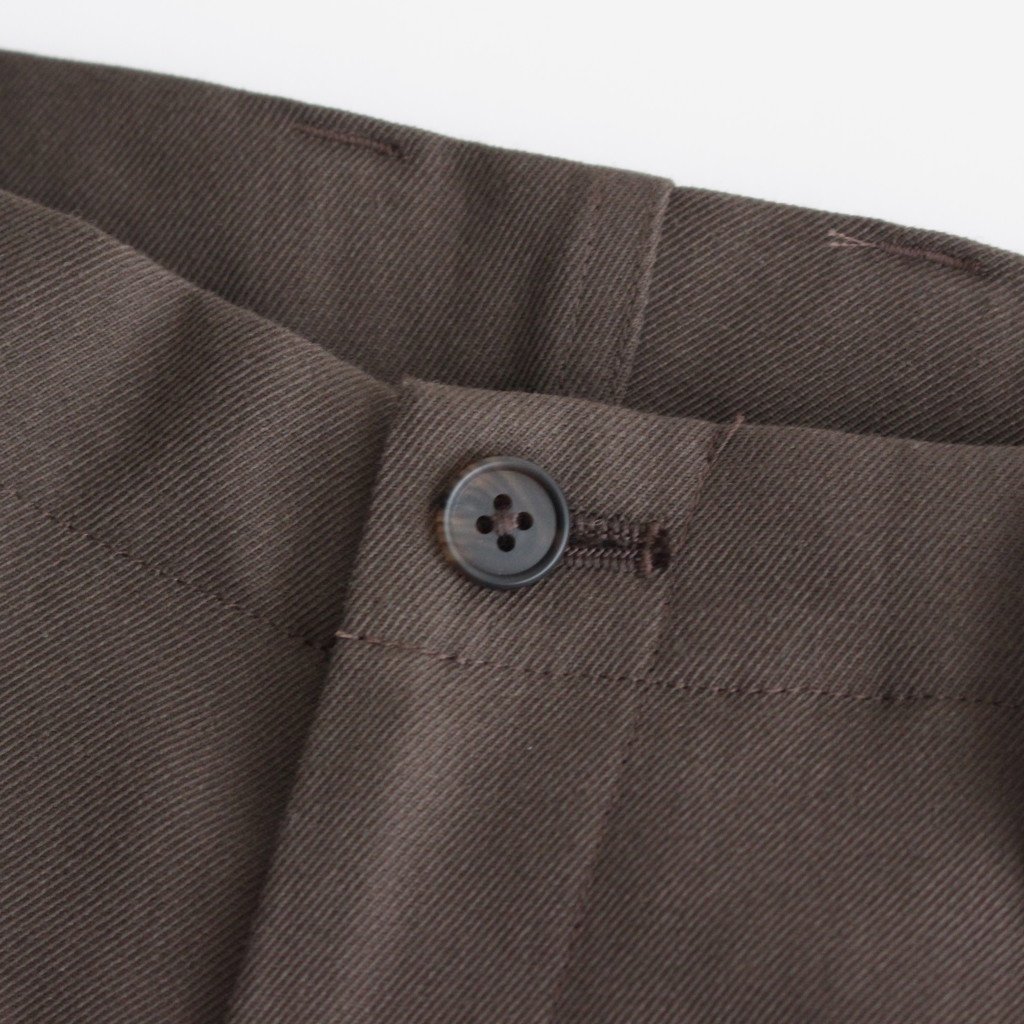 MILITARY WIDE OVER TROUSERS #MILITARY KHAKI [ST.427] _ stein