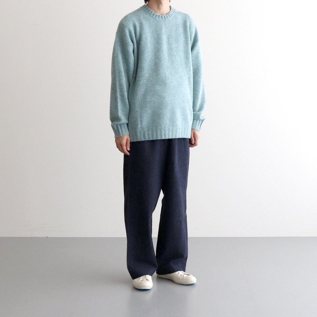 感謝価格 AURLEE PURE SHETLAND WOOL KNIT P/O ニット | temporada.studio