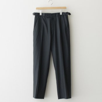 COVERED STRAIGHT FIT TROUSERS #DEEP GREEN [YK22AW0398P] _ YOKE | ヨーク