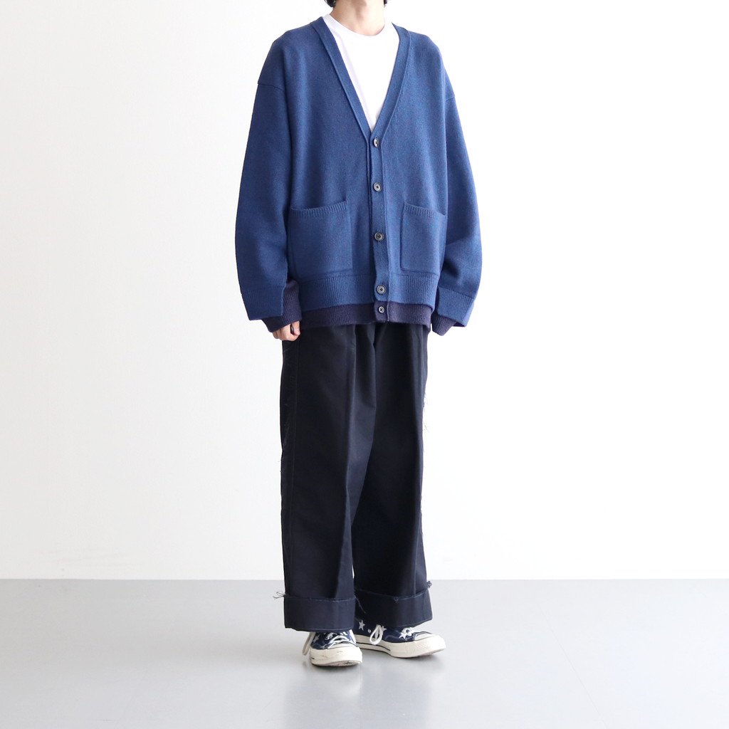 CONNECTING CARDIGAN #BLUE [YK22AW0431S] _ YOKE | ヨーク