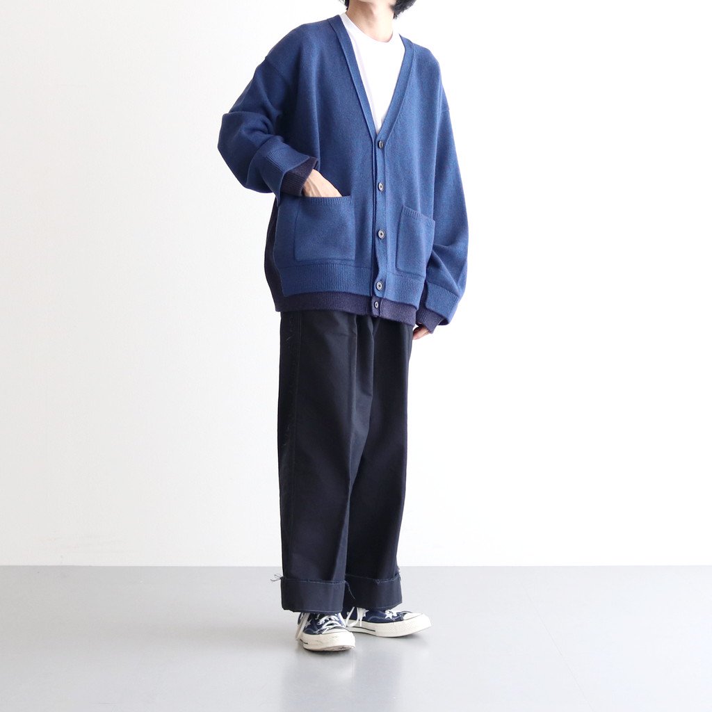 CONNECTING CARDIGAN #BLUE [YK22AW0431S] _ YOKE | ヨーク