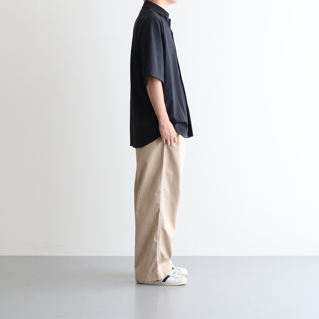Graphpaper / SUVIN CHINO WIDE STRAIGHT PANTS BEIGE