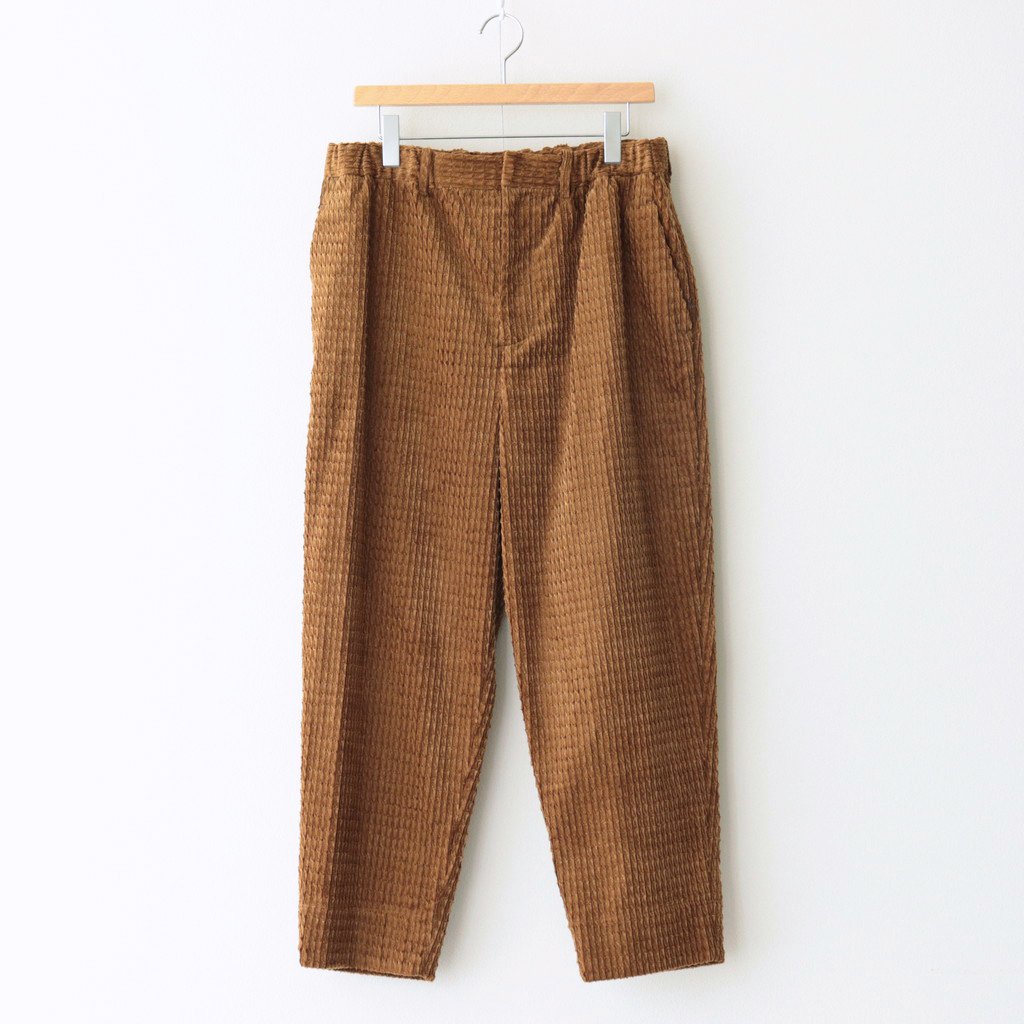 Dulcamara / ロープコールイージースラックス CAMEL BROWN