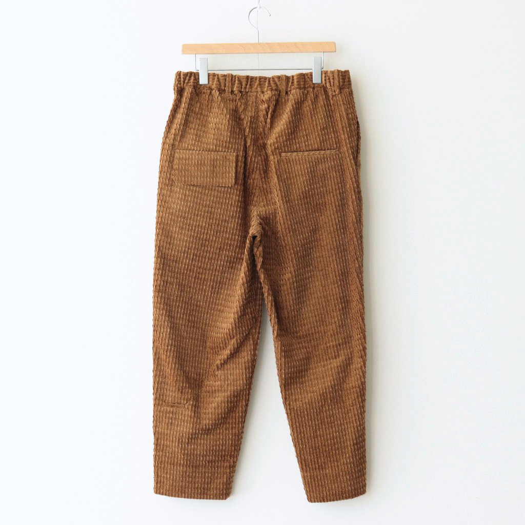 Dulcamara / ロープコールイージースラックス CAMEL BROWN