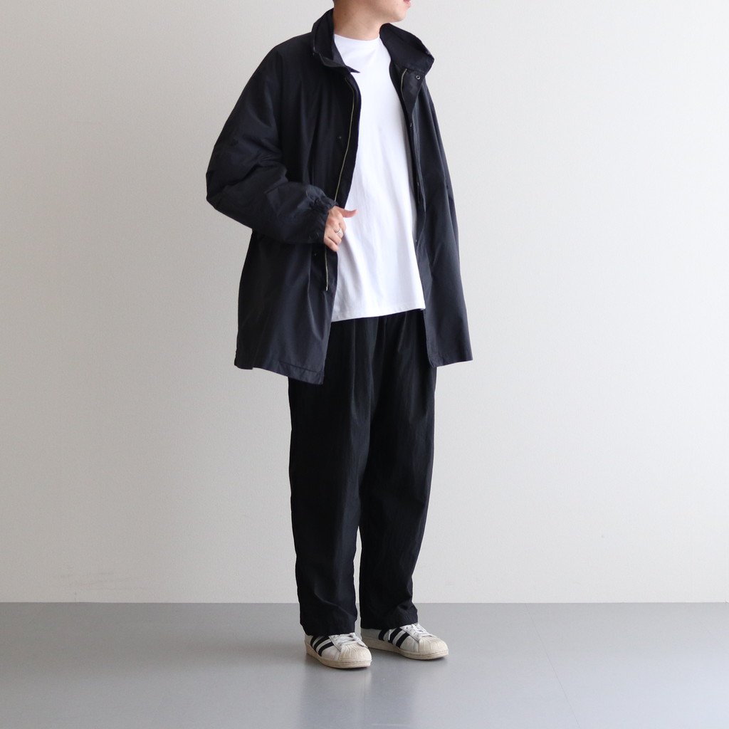 AIR VENTILE SHORT MODS COAT #CHARCOL GRAY [JKAGNW0800] _ ATON