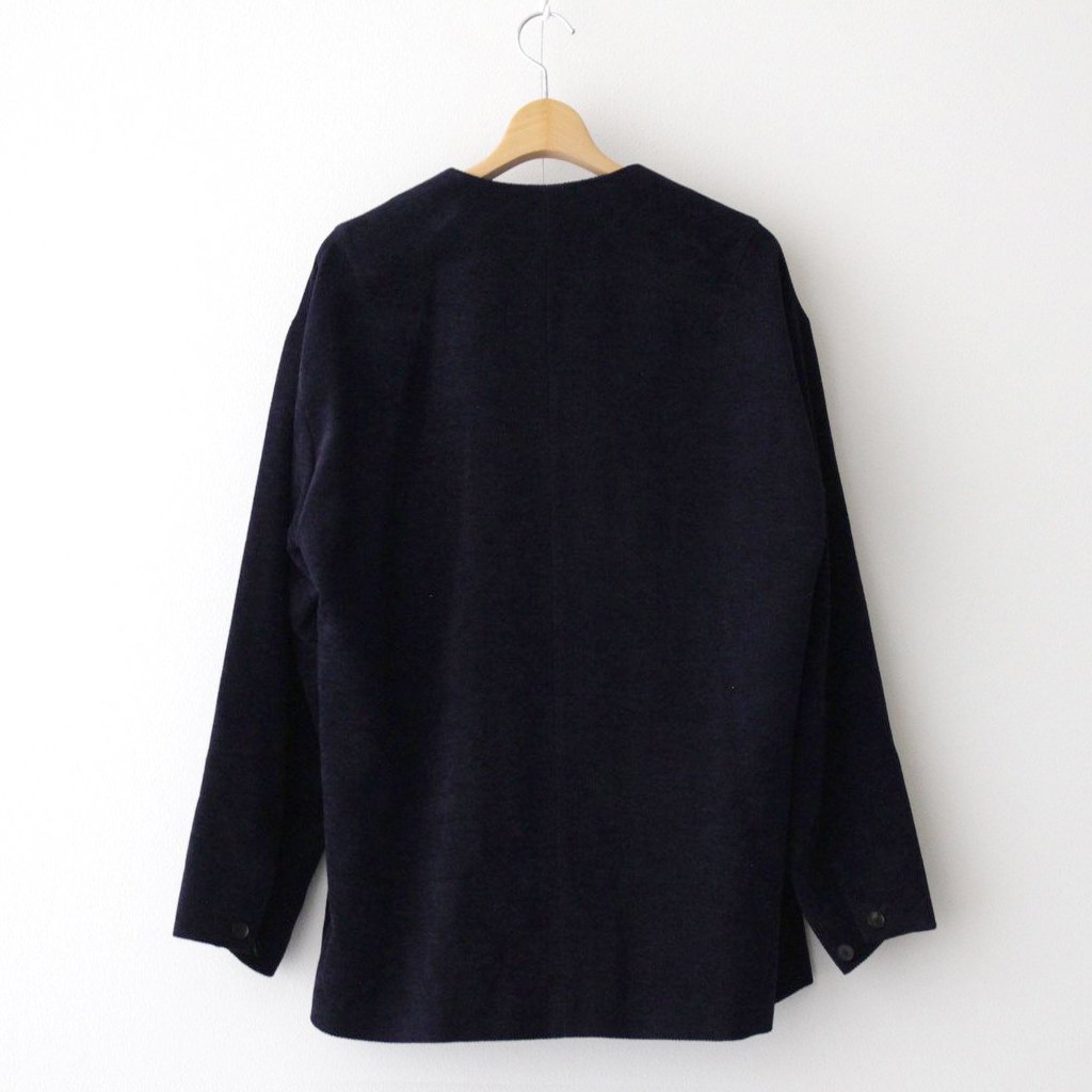 AURALEE / WOOL COTTON MOAL BLOUSON DARK NAVY