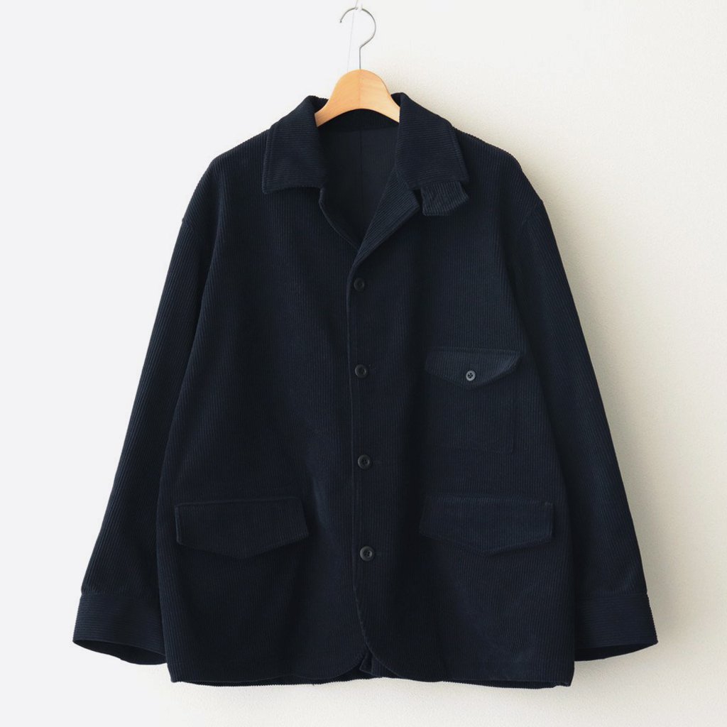 FreshService / SOLOTEX CORDUROY ENGINEER JACKET NAVY