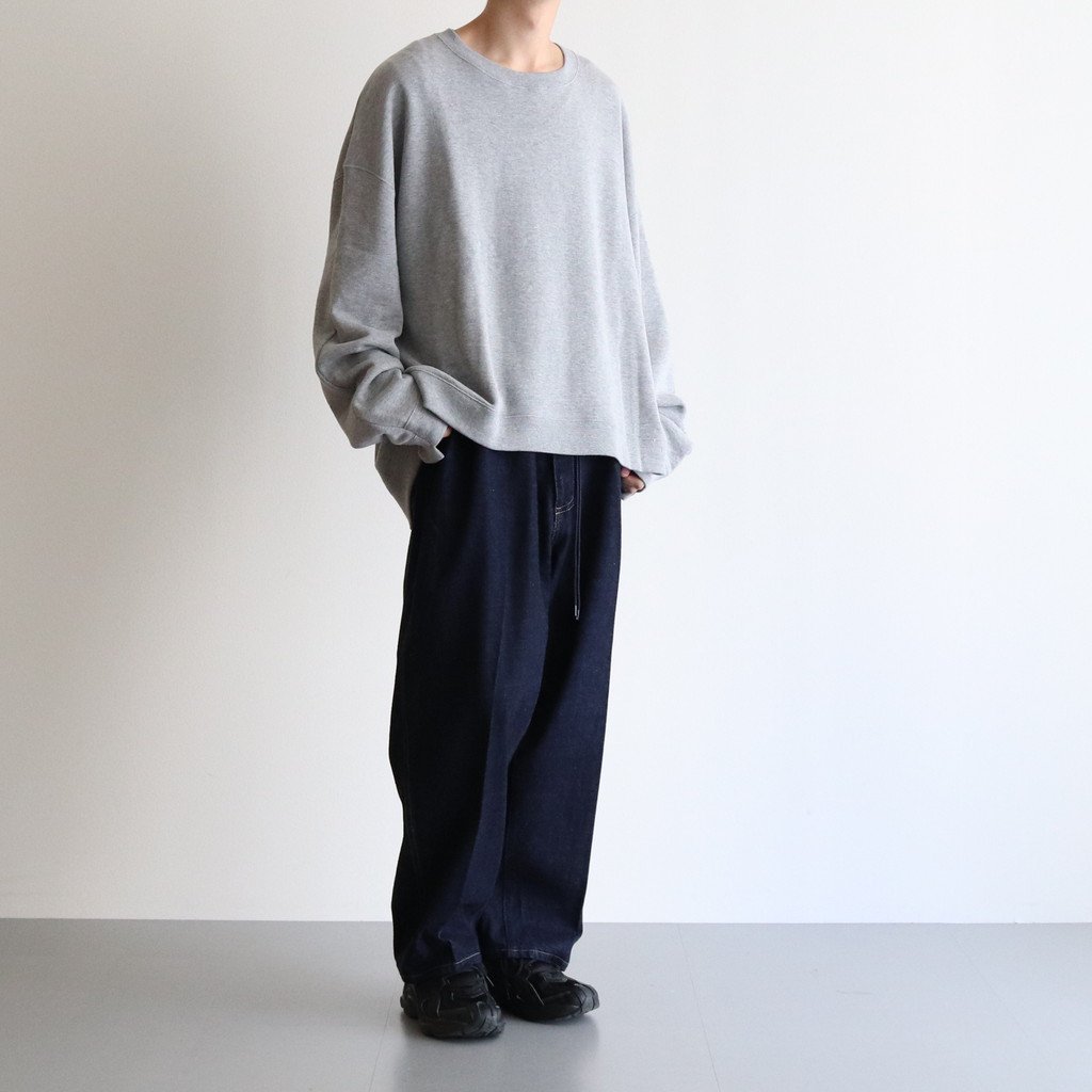 sillage loop wheel baggy trousers スウェット | angeloawards.com