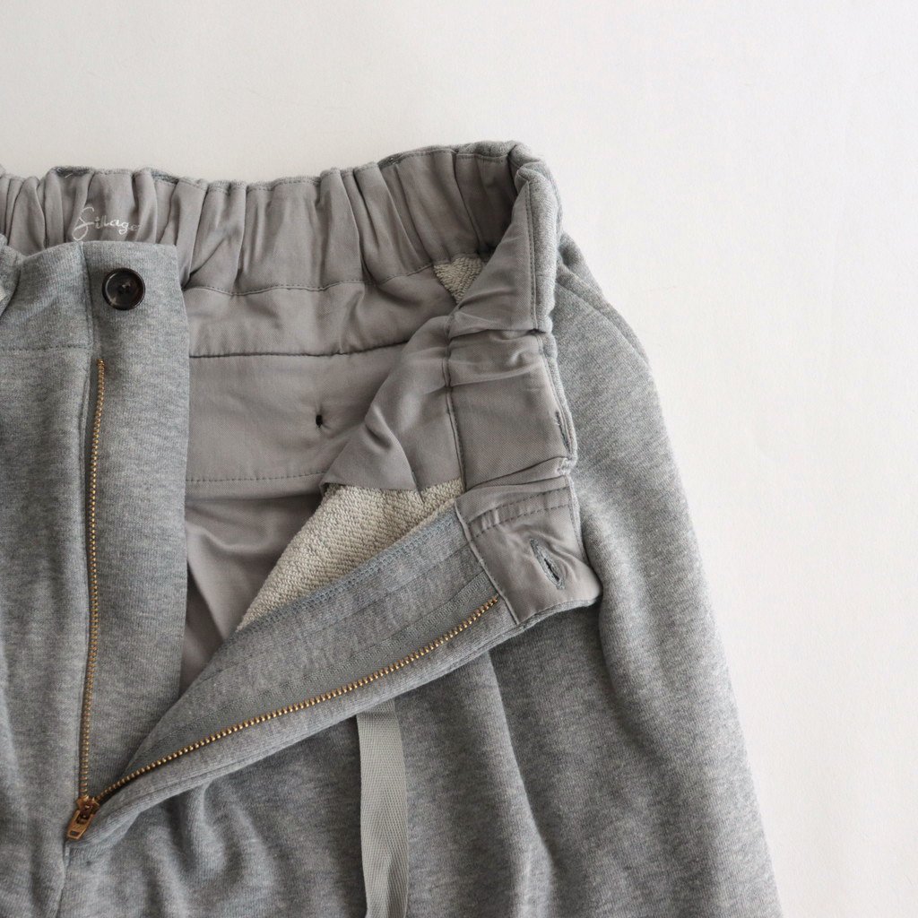 Sillage LOOP WHEEL BAGGY TROUSERS | bioimune.com.br