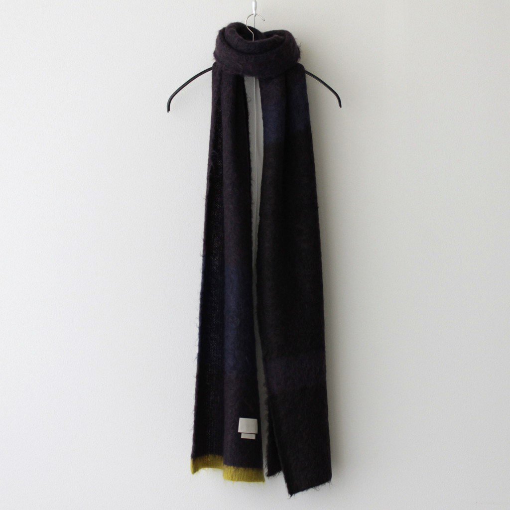 今だけスーパーセール限定 YOKE MOHAIR BORDER LONG STOLE kids-nurie.com