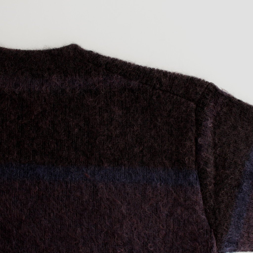 STILL BORDER CREWNECK #DARK NAVY [YK22AW0417S] _ YOKE | ヨーク