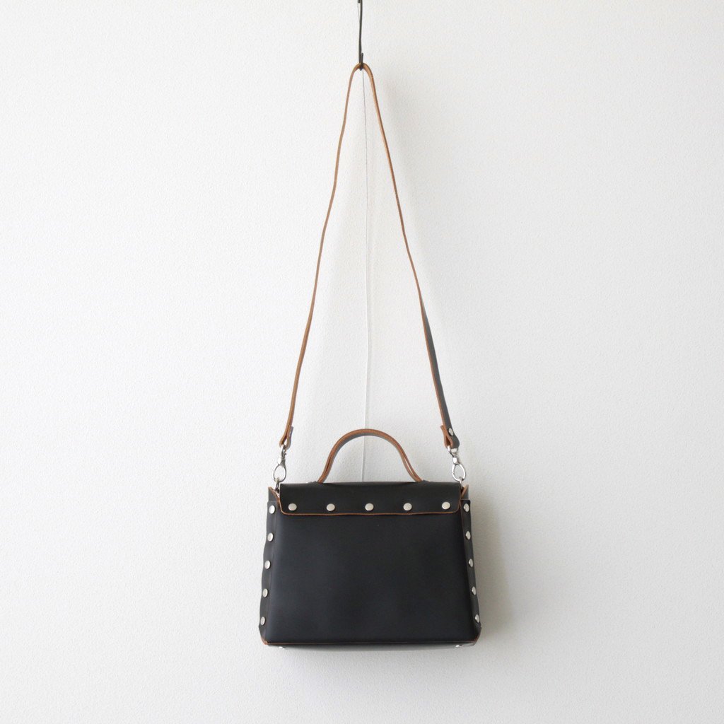 ASSEMBLE HAND BAG FLAP M #BLACK [li-rb-afm] _ Hender Scheme