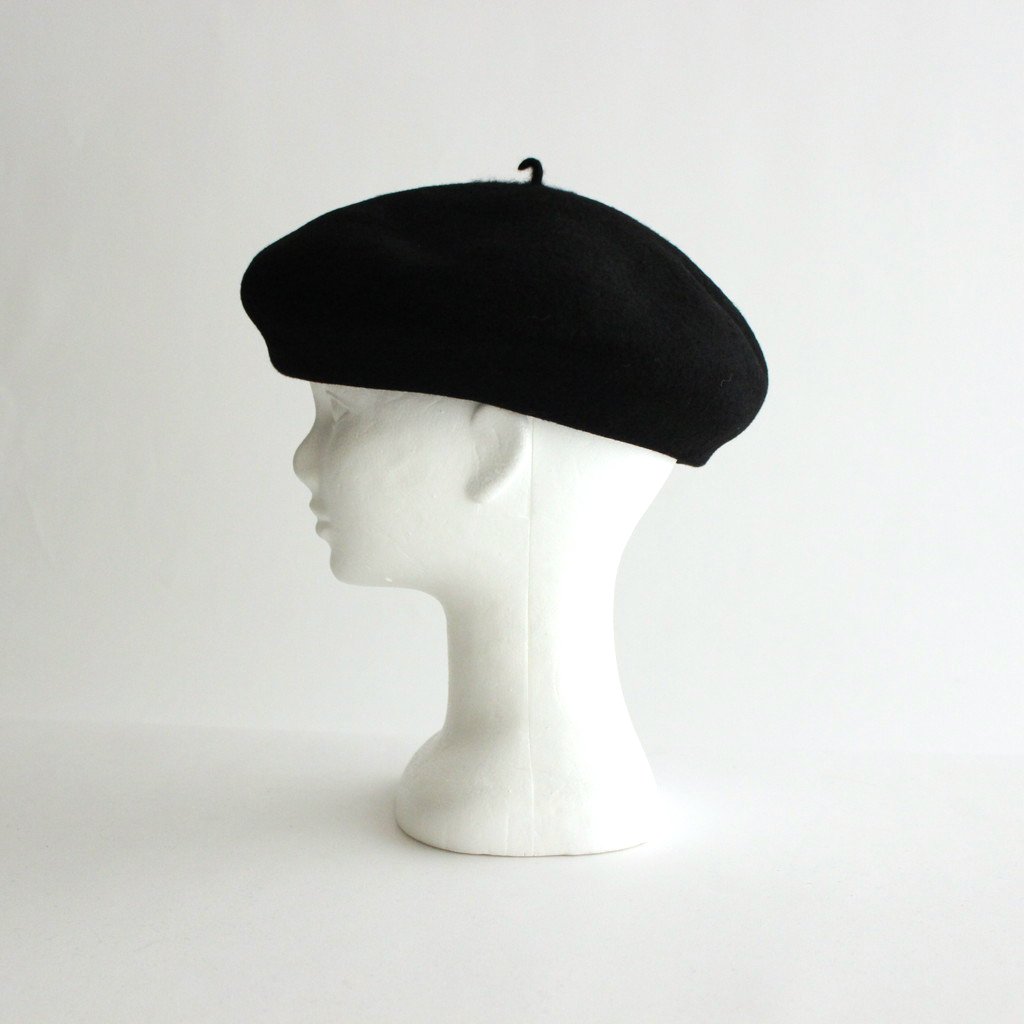 オリジナルデザイン手作り商品 ANATOMICA BASQUE BERET BLACK 黒