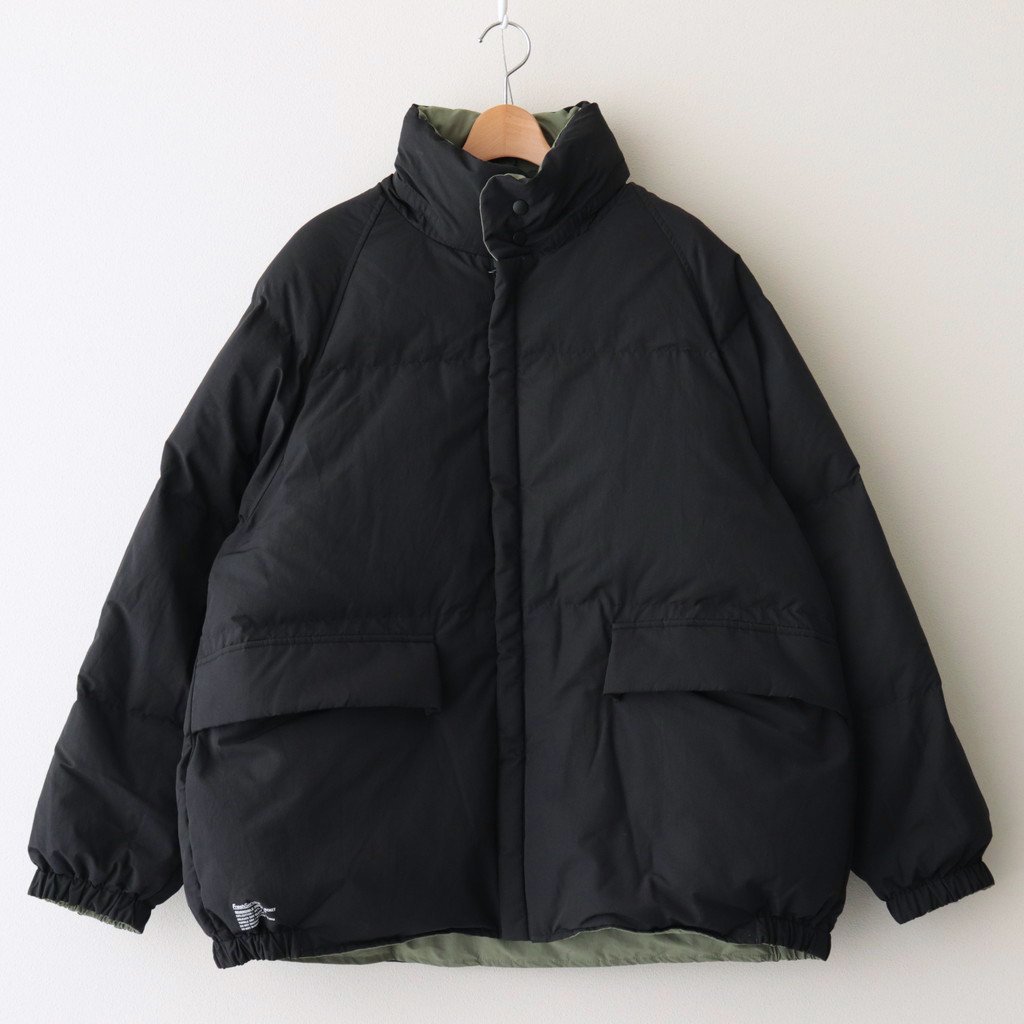 FreshService / REVERSIBLE DOWN JACKET BLACK×L.GREEN