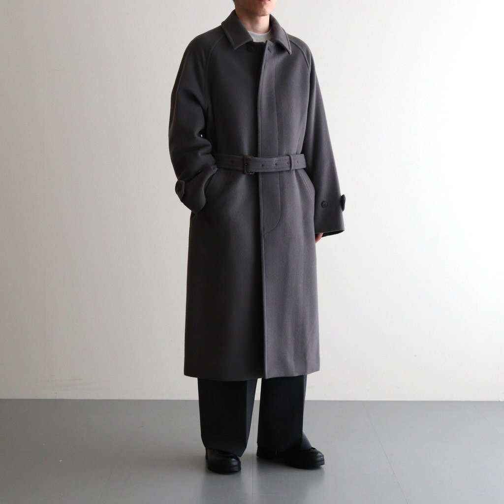 CASHMERE WOOL MOSSER SOUTIEN COLLAR COAT