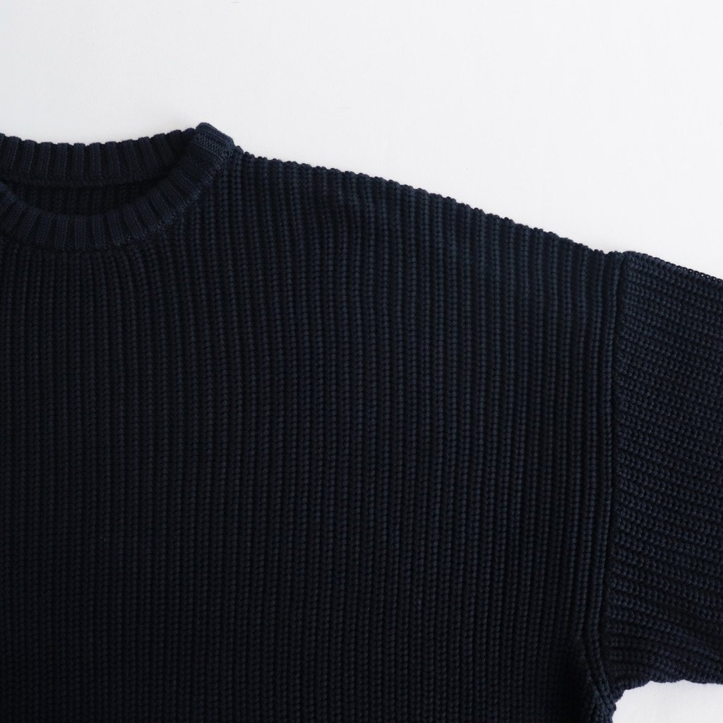 FreshService CREW NECK COMBAT KNIT NAVY | kensysgas.com