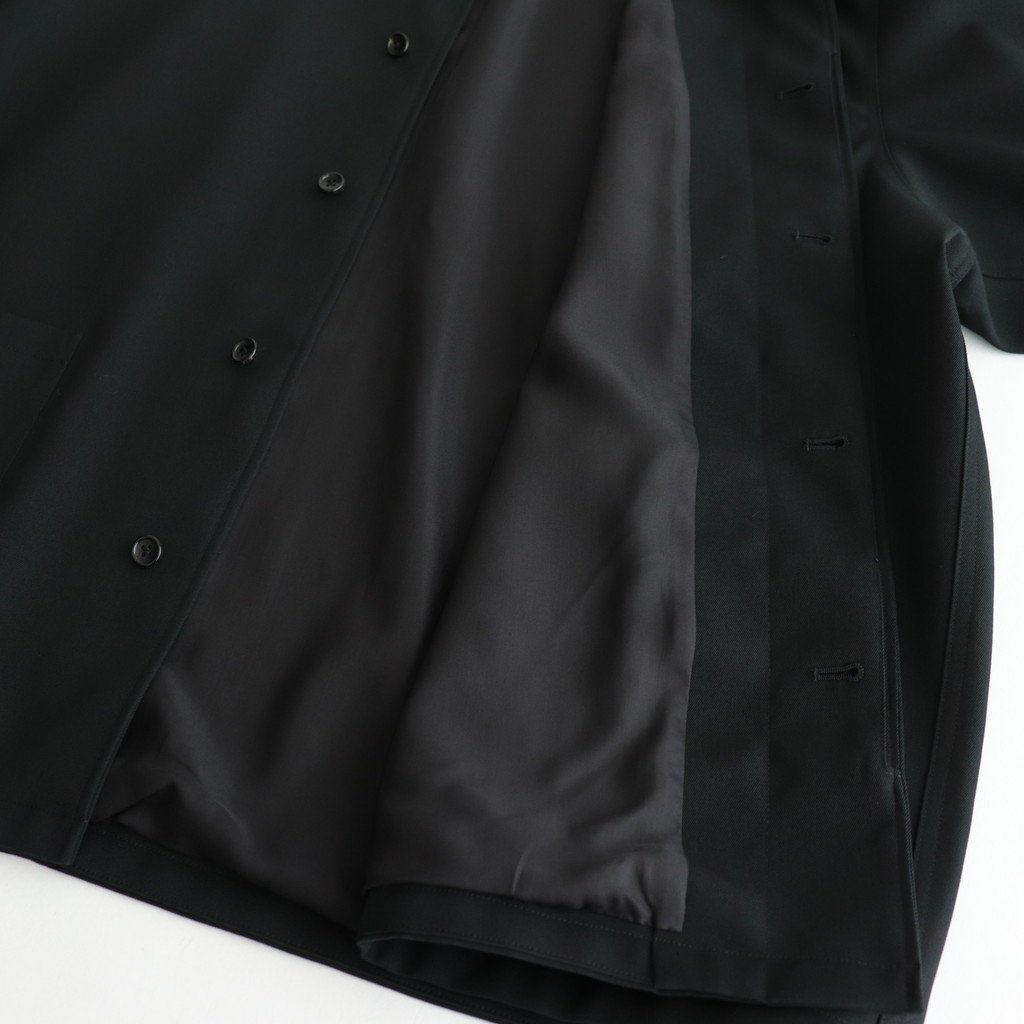 Graphpaper / HARD GABARDINE COVERALL BLACK