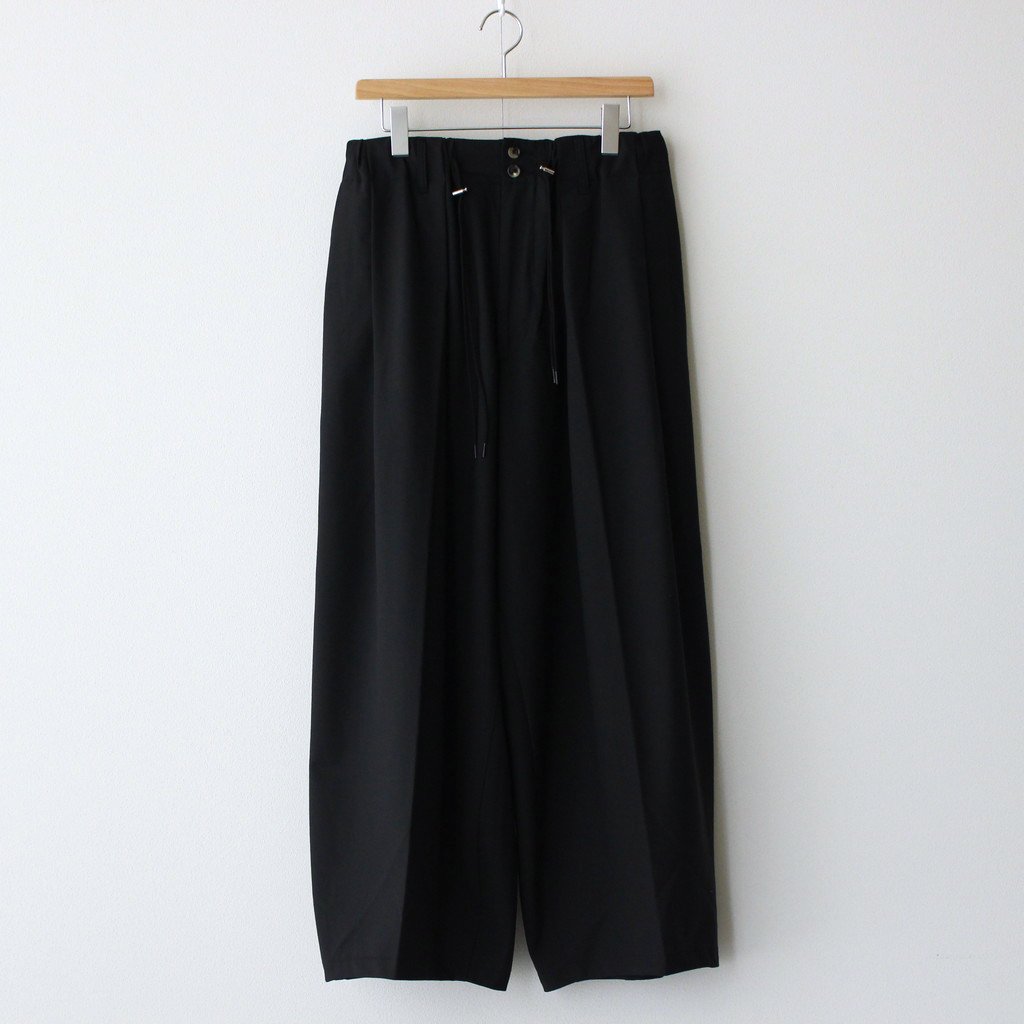 Sillage シアージ circular pants black-www.steffen.com.br